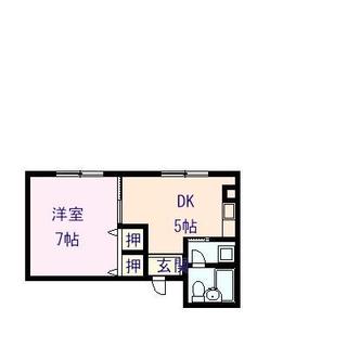 BSマンション 403号室の間取り図
