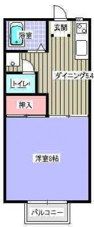 文研ビル 302号室の間取り図