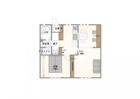 サンライズプラザⅠ 101号室の間取り図